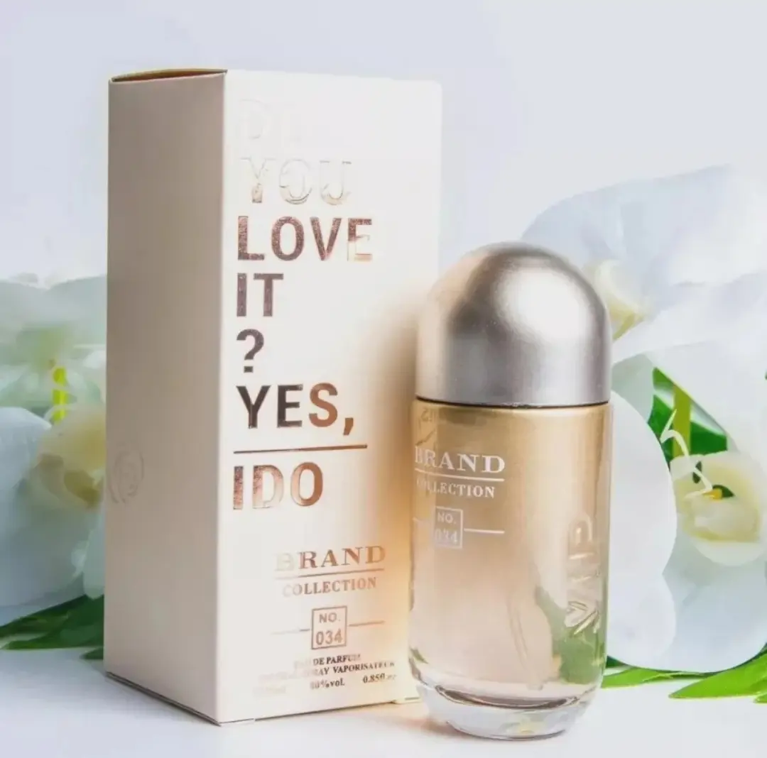 Imagem do produto Perfume 034 Brand Collection - Inspiração 212 Vip Rose 25ml