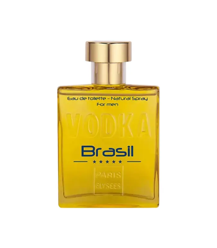 Imagem do produto Vodka Brasil Amarelo Paris Elysees Perfume Masculino 100ml